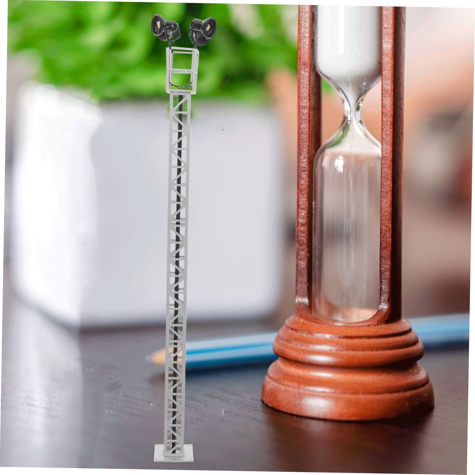 Yardwe 3stücke Miniatur Verkehrsampel Für Modelleisenbahnen Sandtisch Zubehör Signal Light Für Diorama Und Für Sammler