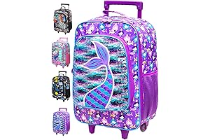 Mermaid Suitcase for Girls: Enchanting Undersea Adventure