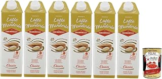 Condorelli Almond Drink Classico - 6 x 1 L Vegetable Almond Drink, Ready to Drink,…