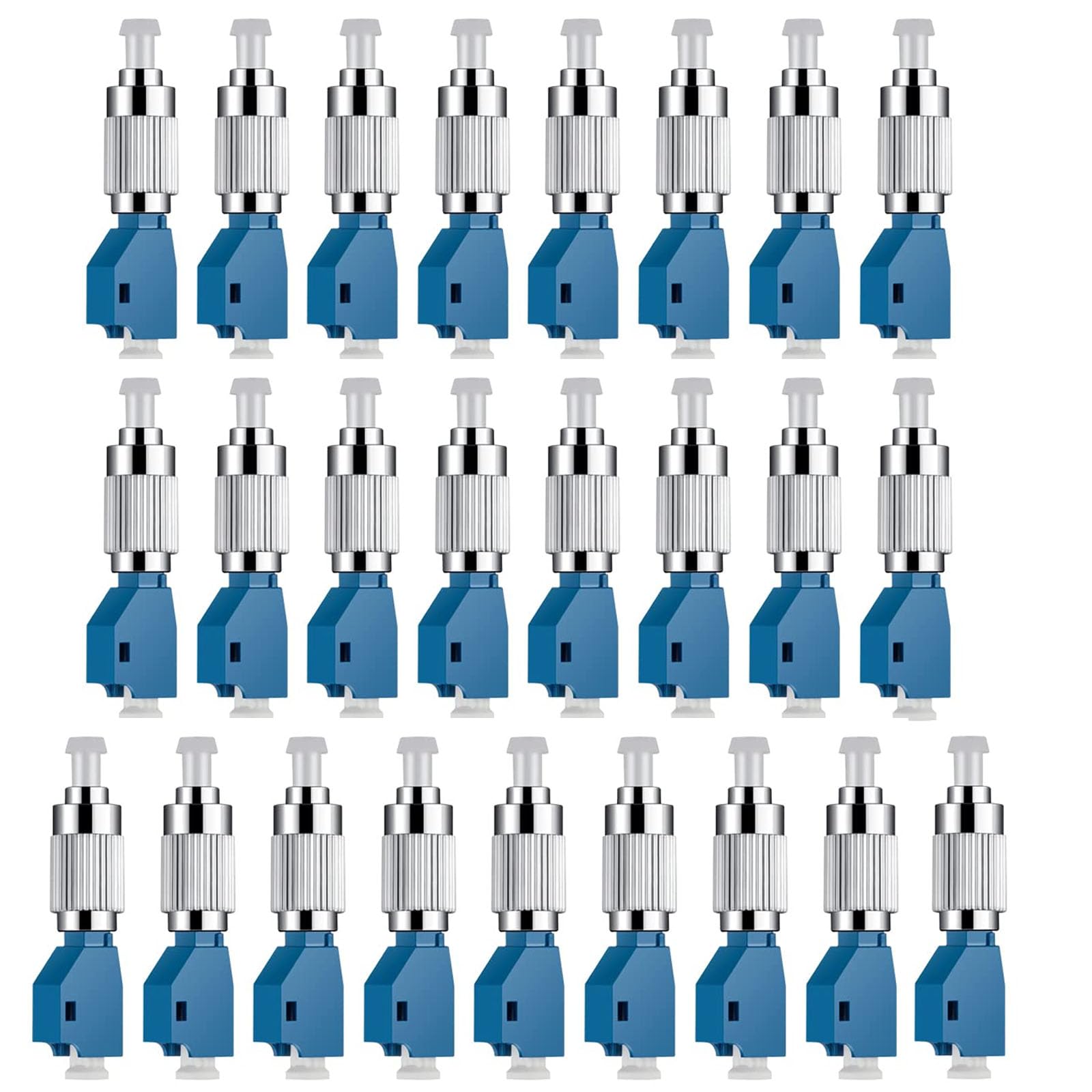 Visual Fault Locator Fiber Adapter, Fiber Optic Connector, 1pcs Single Mode 9/125um FC Male to LC Female Hybrid Optical Fiber Convertor Adapter Compatible with Optical Power Meter Visual Fault Locator