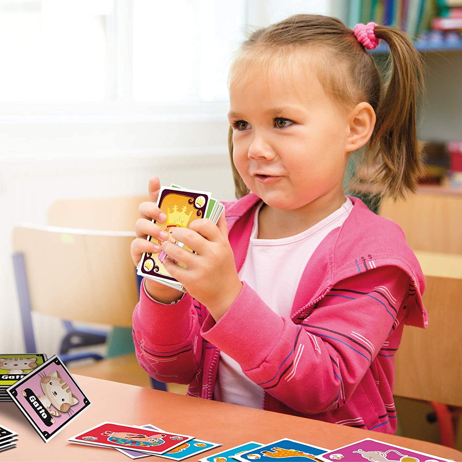 Liscianigiochi Ludoteca Le Carte Dei Bambini Asino Gioco Di Società, Multicolore