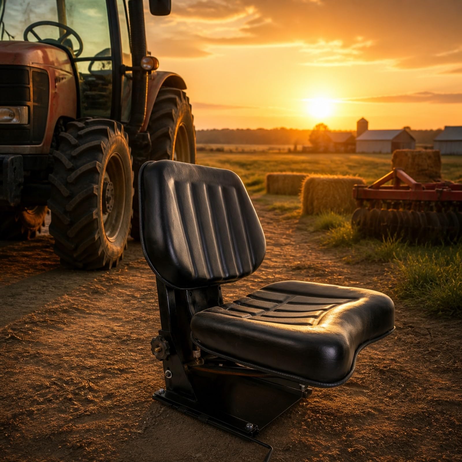 Asiento con Suspensión Ajustable