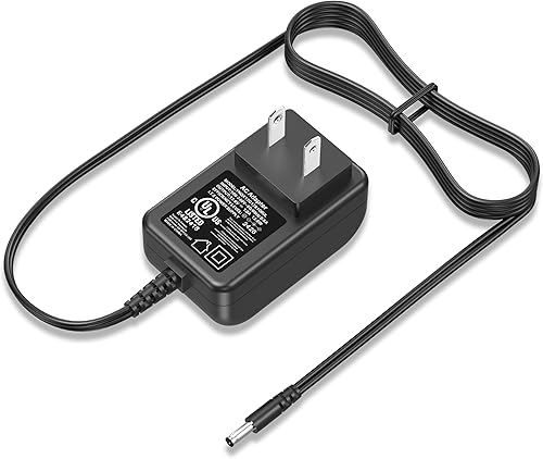 Cable de alimentación de 12 V con certificación UL para Yamaha PA-3C PSR-E360 PSR-E360MA PSR-EW310 PSR-E253 PSR-E263 PSR-E273 Adaptador de CA de