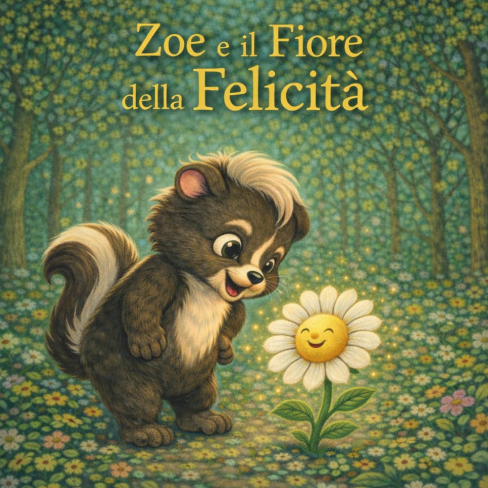 ZOE E IL FIORE DELLA FELICITA': Favola educativa sul bullismo, l’empatia e le parole gentili.