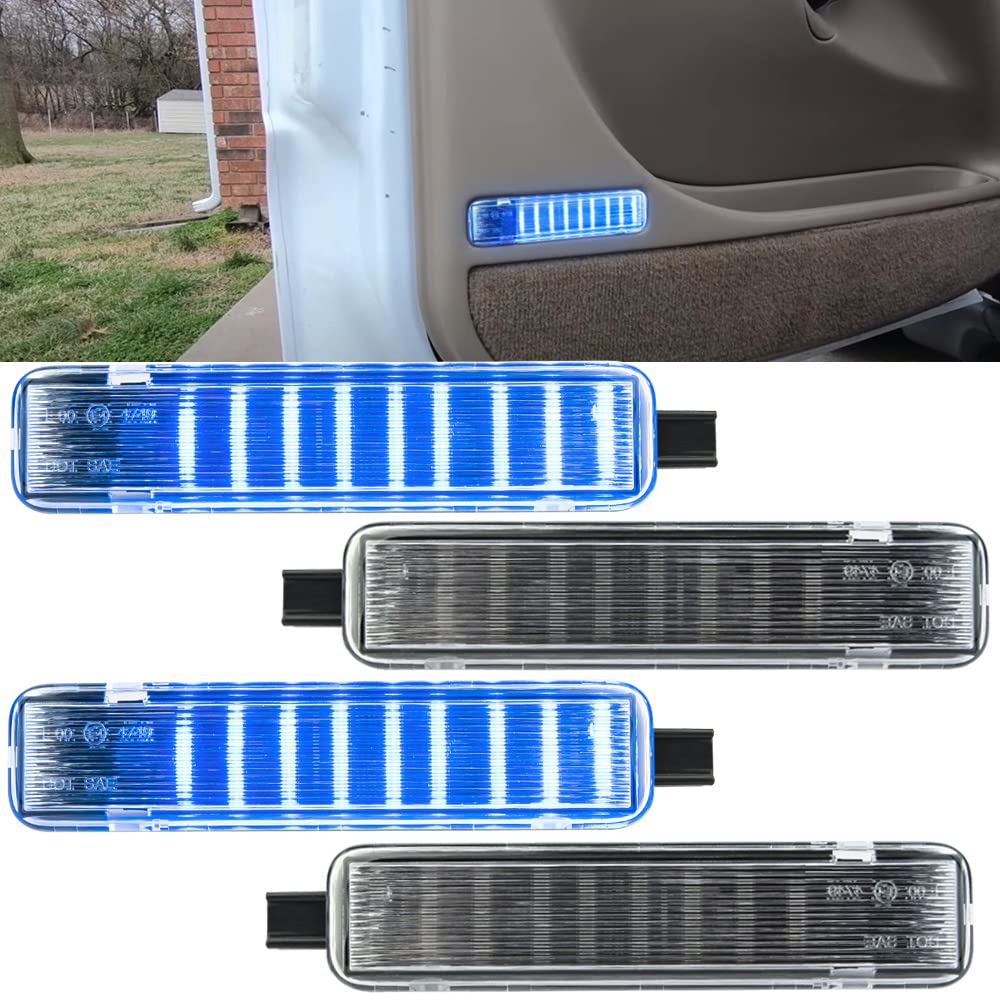 Amazon.co.jp: 4個 LED カーテシドアライト ハマー H2 SUT SUV 