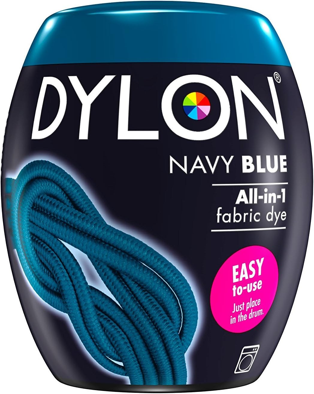 350g Machine Fabric Dye Pod-Navy Blue, 3