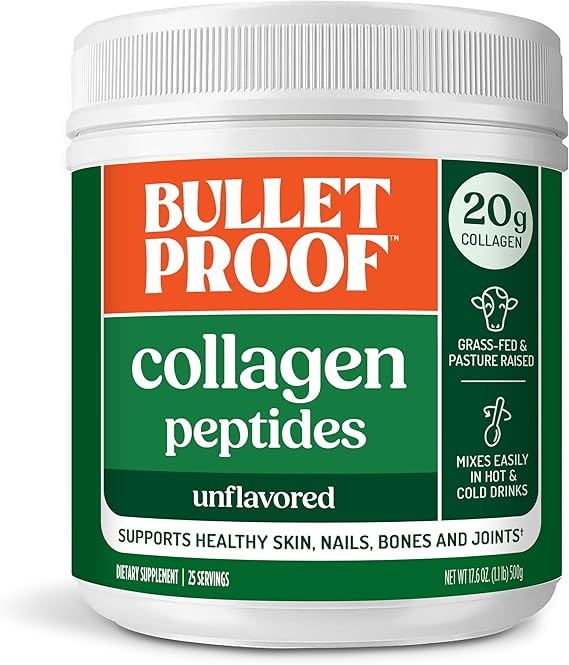 Bulletproof Unflavored Collagen Peptides Powder