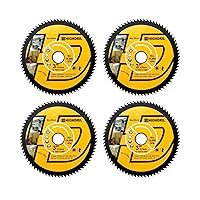 Vista 14 de HIGHDRIL Juego de hojas de sierra circular de 3" 75mm, 4 piezas - Disco de corte de diamante/HSS/TCT para amoladora angular para cortar metal