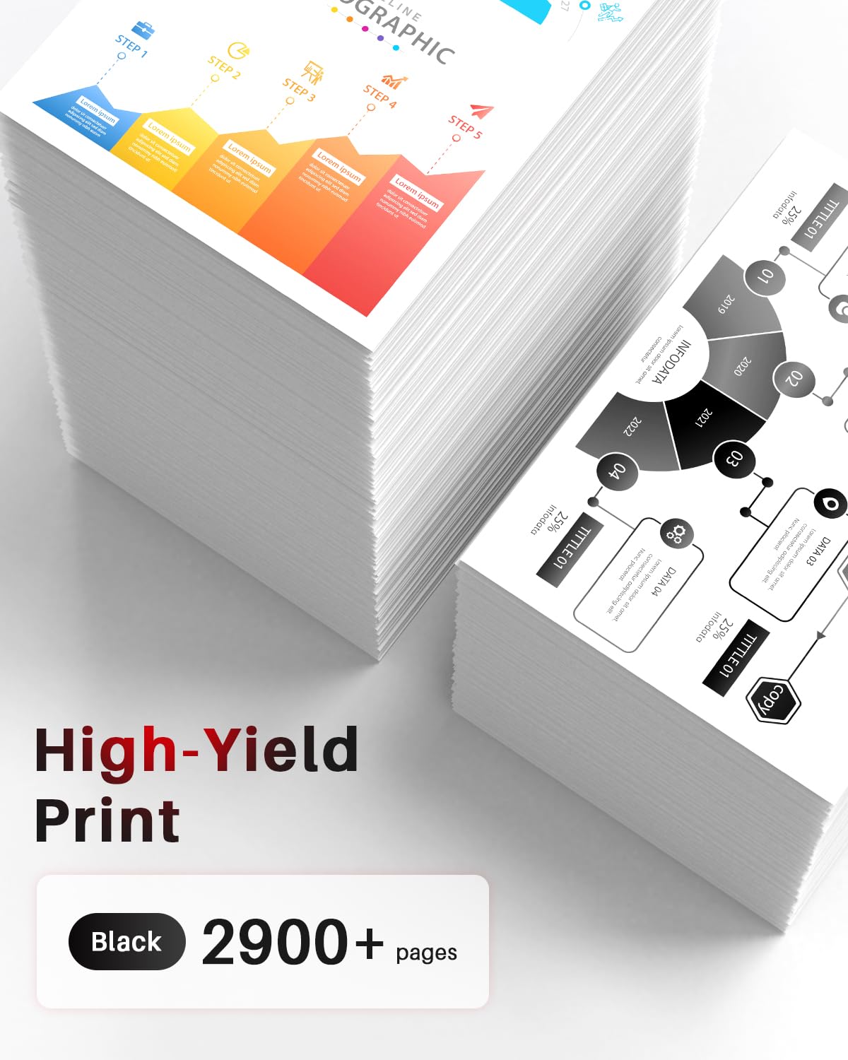 Halloya 149A 149X con chip compatibile per HP 149A 149X W1490A W1490X HP Laser Pro 4002DW 4002DN 4102FDW 4102FDN 4102DW (nero, 1 confezione)