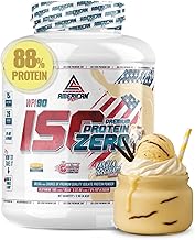 Zero Isolate Protein 2 kg | 0% Sugars and 0% Fat | Whey Isolate Protein | Iso Whey Zero | Isolate Proteins | Increases Muscle Without Fat | Low Carb | Vanilla