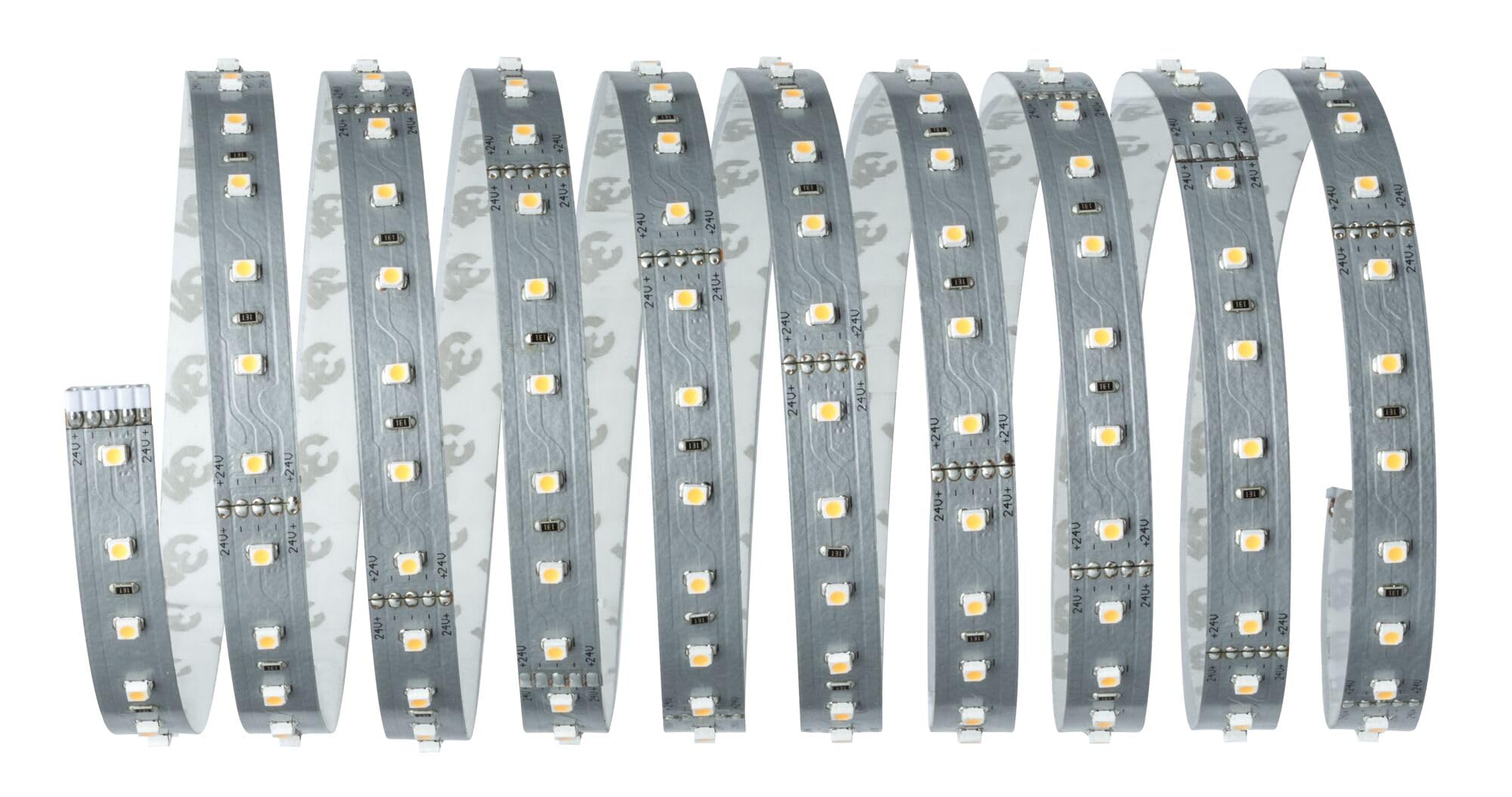 Paulmann 705.79 Juego básico Function MaxLED 500 3 m blanco cálido 20 W 230/24 V 36 VA plata 70579 Tira de luz LED, cinta de luz, tubo luminoso