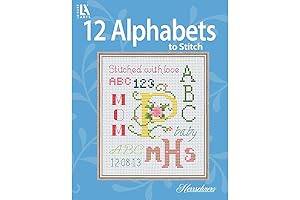 Leisure Arts Book Of Alphabets To Stitch