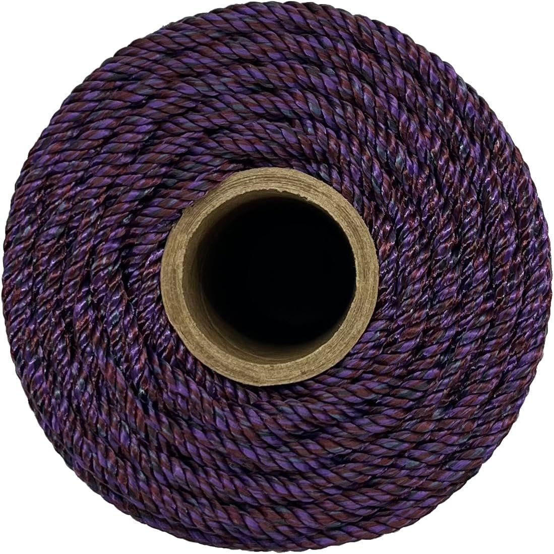 Twine by Design #36 3-Strand Twisted Rosary Twine - Excellent Quality Twine for Crafts, DIY Projects, Rosaries (Plum)