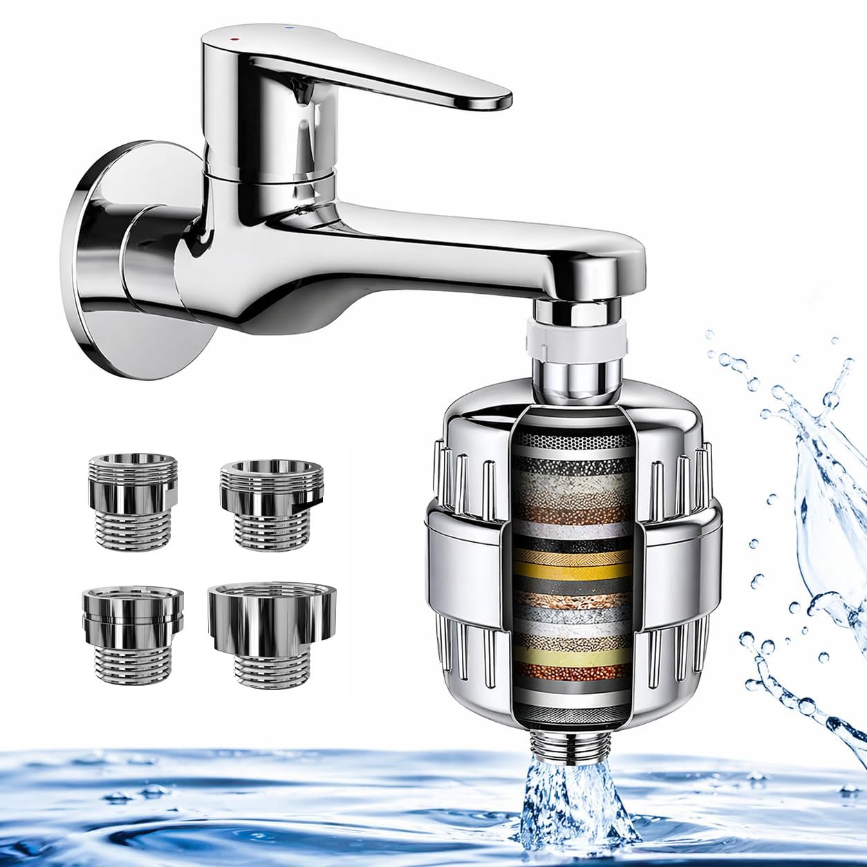 SF 20 Pro Shower Filter - Hard Water Solution -1