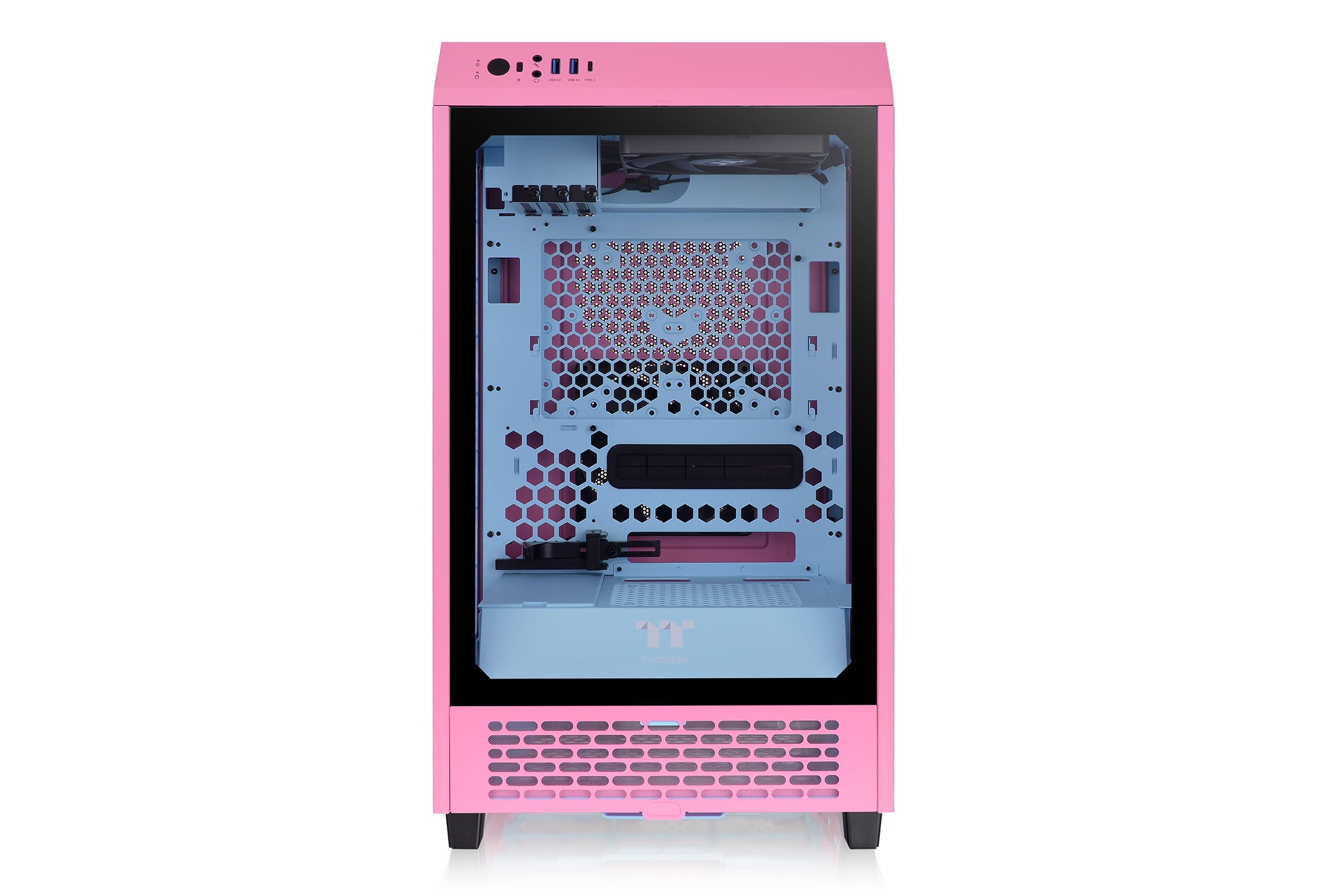 Thermaltake The Tower 200 Mini Tower | Bubble Pink