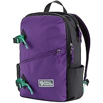 FJALLRAVEN 23200300-422-037 Vardag Backpack 17 Zaino sportivo Unisex Violette-Coal Black Taglia OneSize