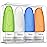 Dot&Dot Leak Proof Travel Bottles for Toiletries - 4 Pack Silicone Toiletry Containers - Shampoo and Conditioner Bottles With TSA Quart Bag - 2 oz Size