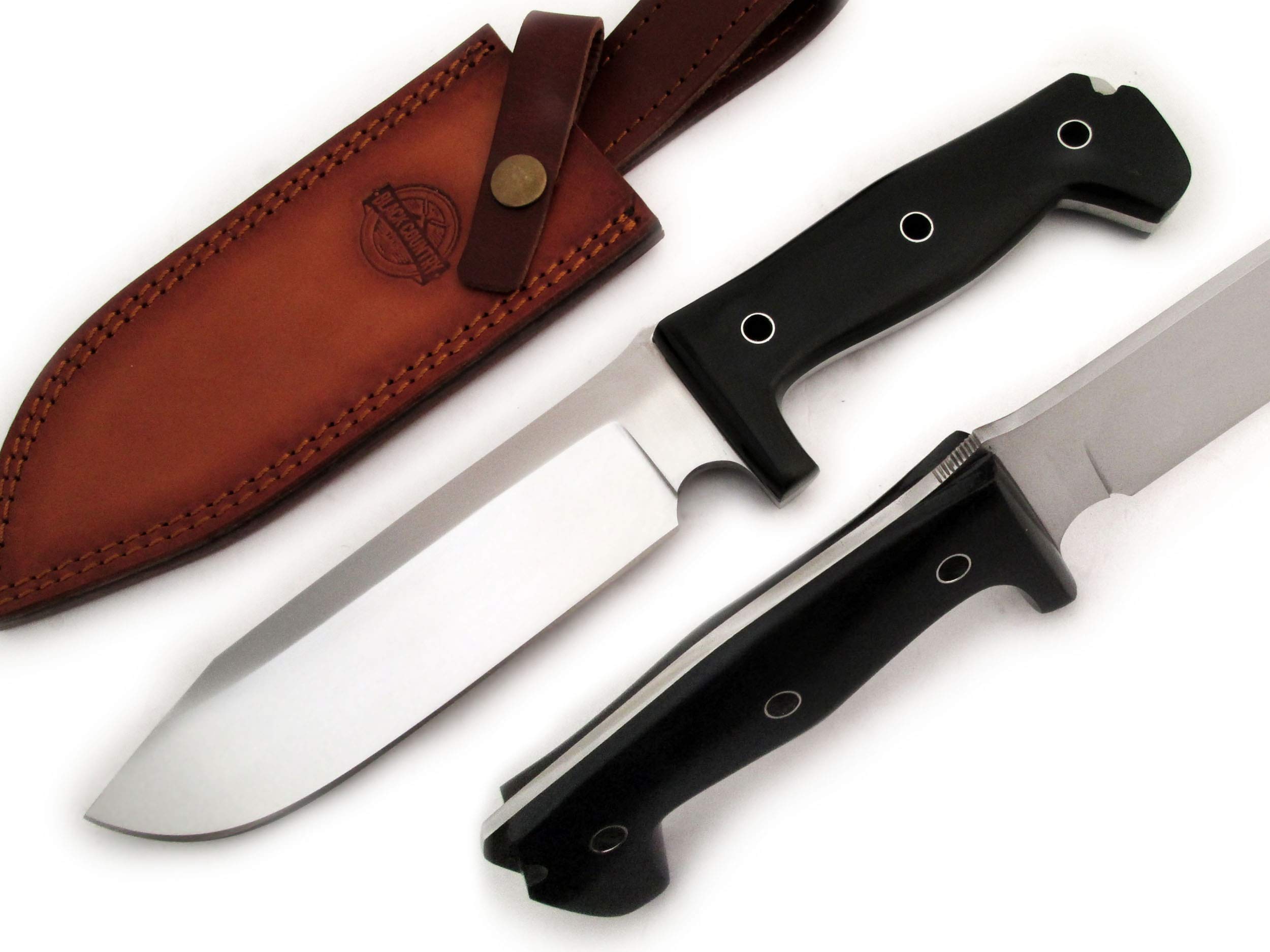 Amazon.co.jp: Black Country Custom D2 Steel Knife. ブラック 