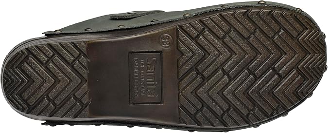 Sanita | Sanila Open clog | Originele handgemaakte, flexibele leren clogs voor dames | anatomisch gevormd voetbed met zacht schuim, bruin, 41 EU Sanita | Sanila Open clog | Originele handgemaakte, flexibele leren clogs voor dames | anatomisch gevormd voetbed met zacht schuim, bruin, 41 EU