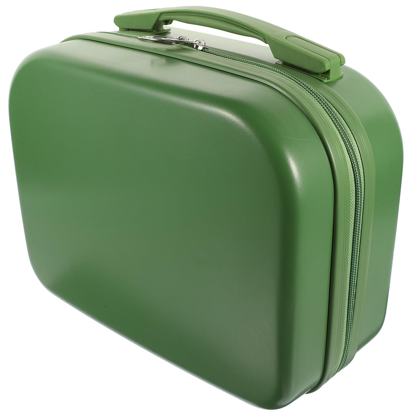 Alipis Valigia Make Up Professionale Verde in PC per Organizzazione Desktop e Viaggio, Custodia da Trucco Compatta per Studenti e Lavoratori in Studio e Scuola