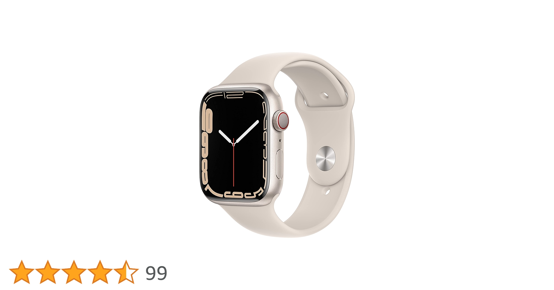 2637 Apple Watch シリーズ7 スターライト　アルミニウム　41㎜ 2637 Apple Watch シリーズ7 スターライト アルミニウム 41