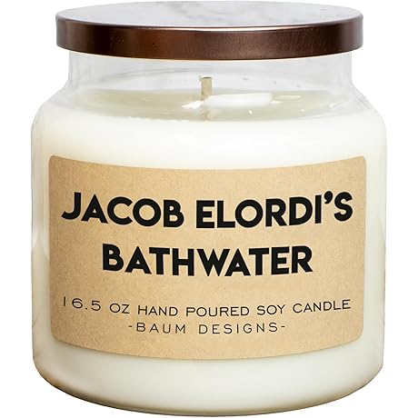Indulge in the Enchanting Essence of Jacob Elordi's Bathwater Candle