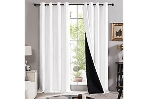 Deconovo Modern Window Curtains for Effortless Elegance