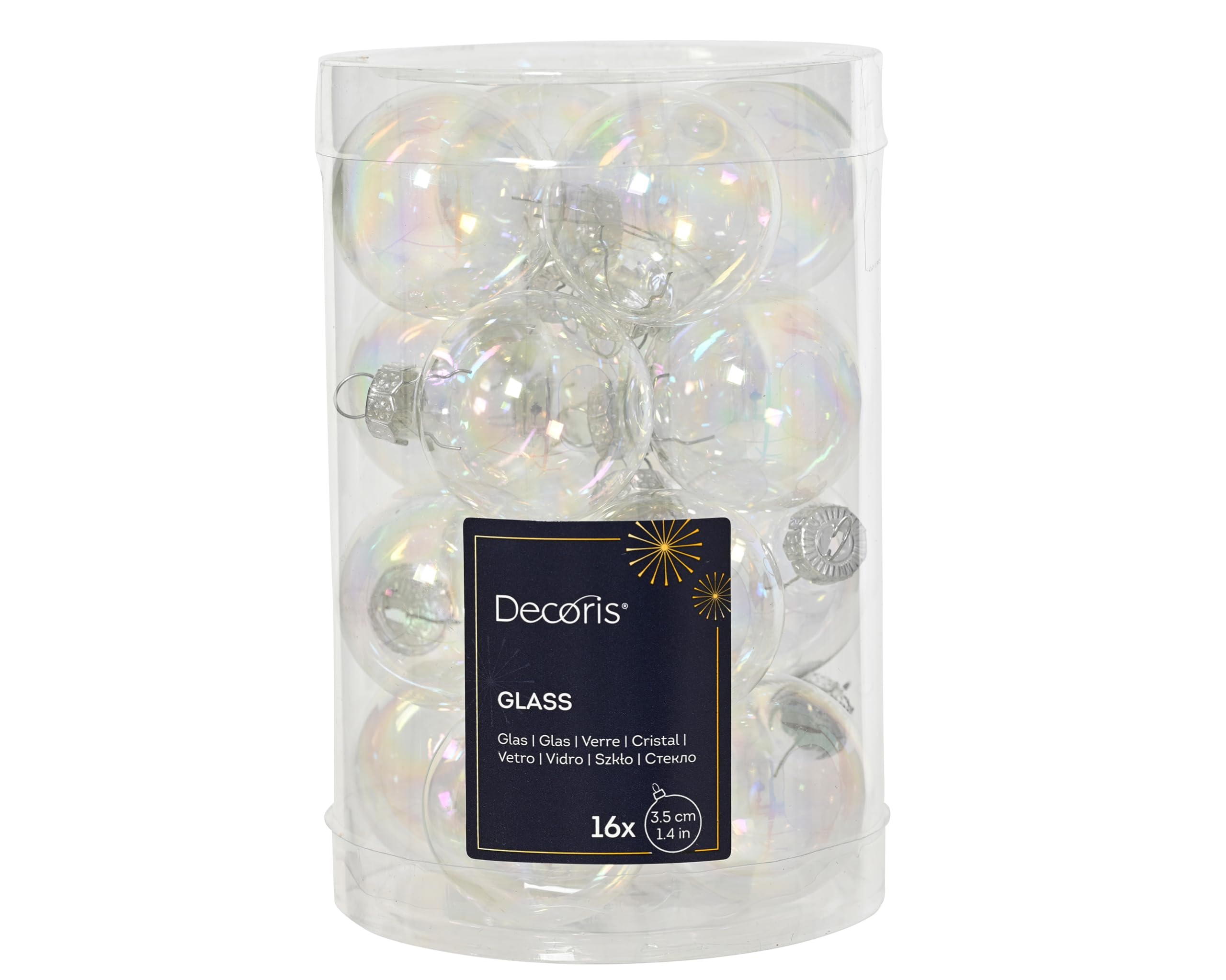 Lot De 5 Boules De Noël Animaux 3D En Plastique - 7 Cm, Couleurs Vives, Décorations Pour Sapin