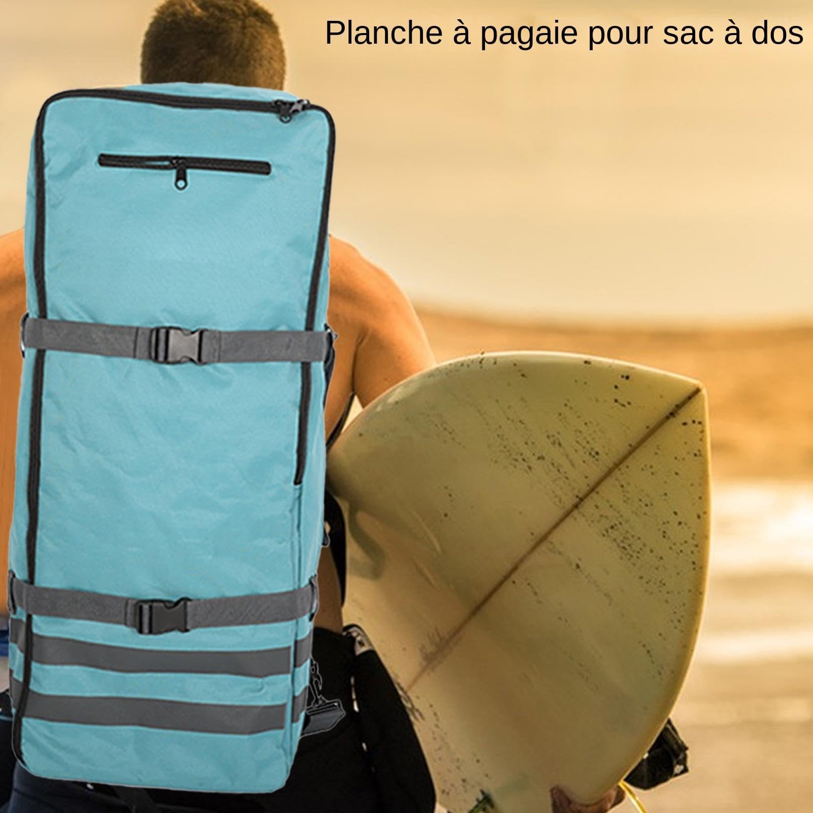 Mochila Inflable para Kayak, Mochila para Tabla de Pádel | Bolsa de Transporte de Mochila de Viaje de Gran Capacidad 84L | Tirantes ajustables, Almacenamiento para Tabla de Pádel, para