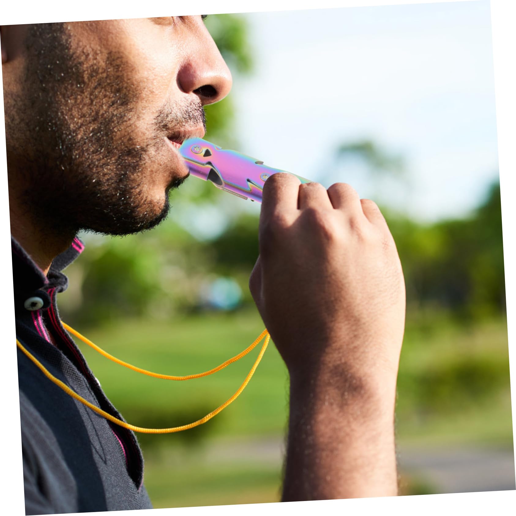 HANABASS Real Bird Sound Training Whistle Dog Whistle Key Ring for Bird Training Accessories