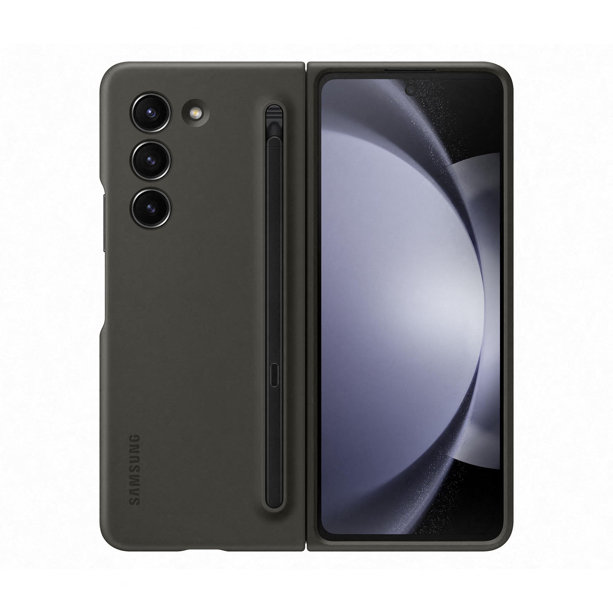 Samsung Slim S-pen Case Custodia con S Pen design sottile per Galaxy Z Fold5, Graphite