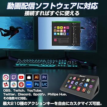 Amazon | HSV293 Slim ショートカットキー 15個のカスタムキー