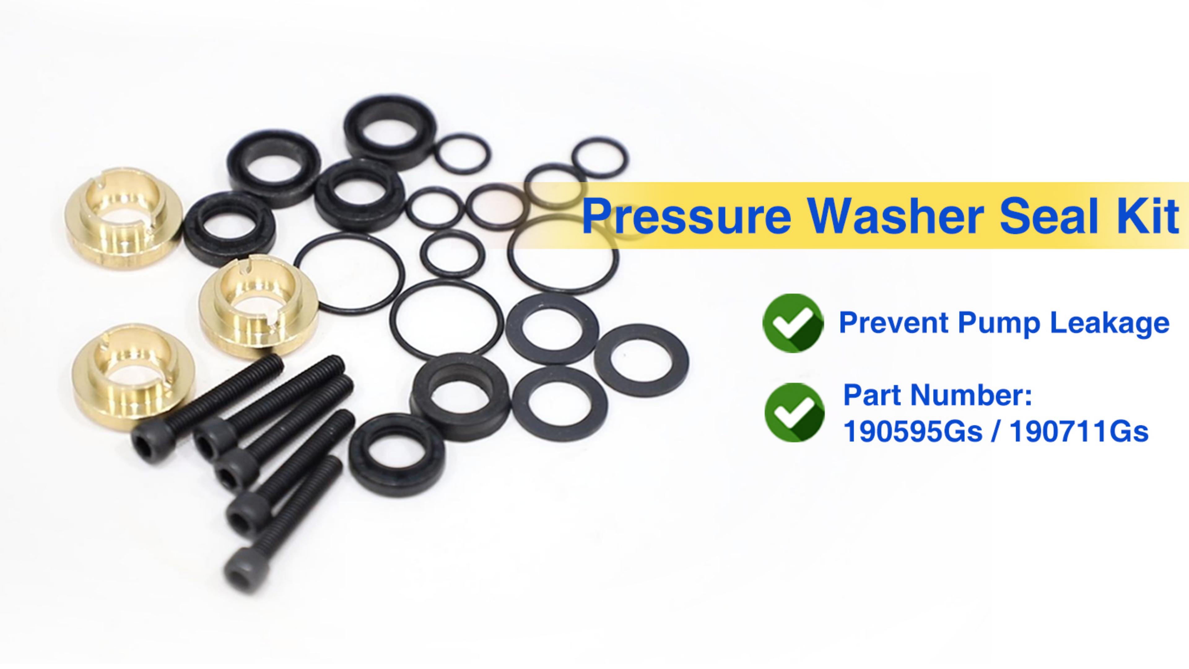 Amazon.com: Upgraded Complete Pressure Washer Seal Kit Set