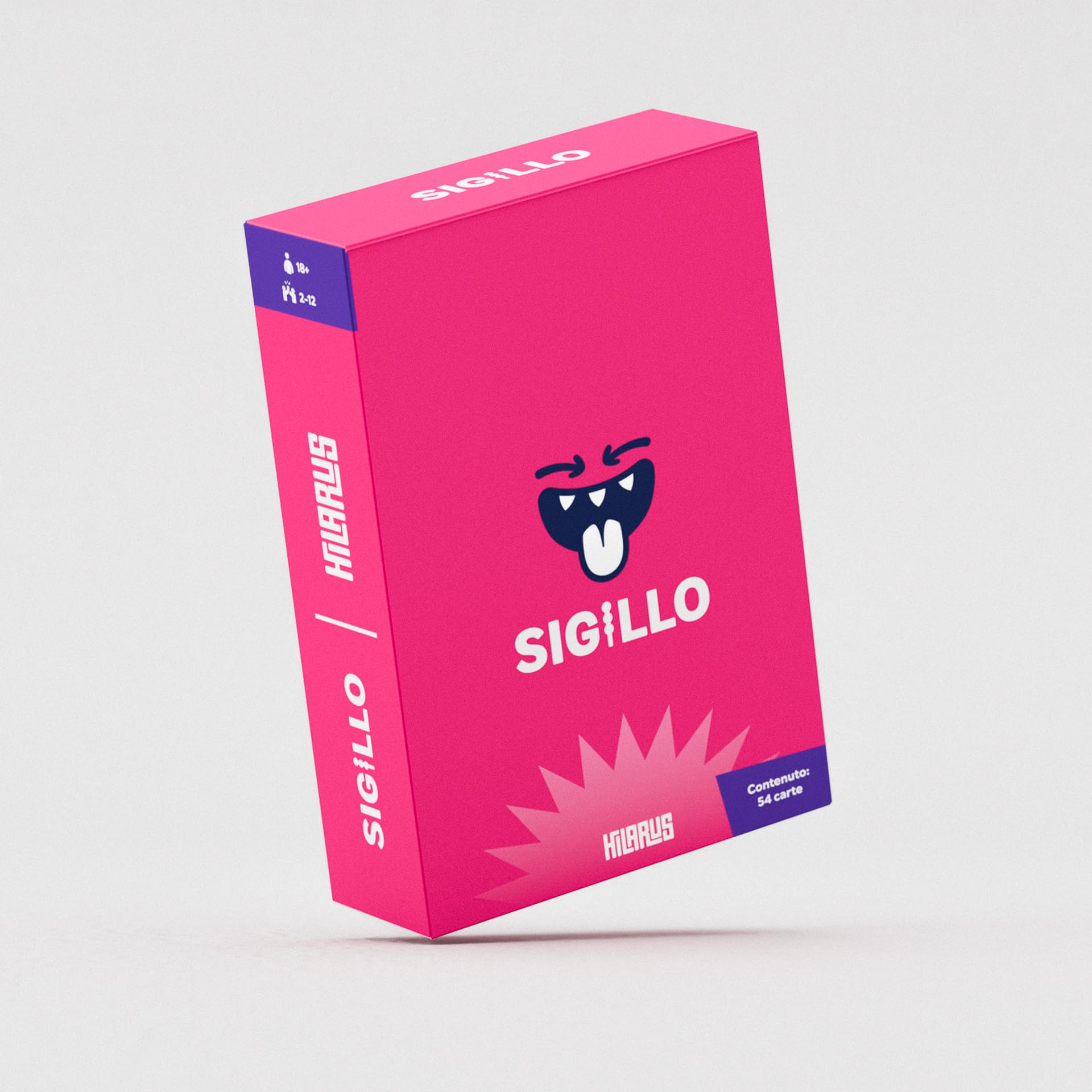 SIGILLO - Giochi da Tavolo Adulti Hot Alcolici di Carte per Bere ideale per serate tra amici - Idee Regalo per Lei e Lui, per Natale, Amica, Amiche - Regali Simpatici e Divertenti