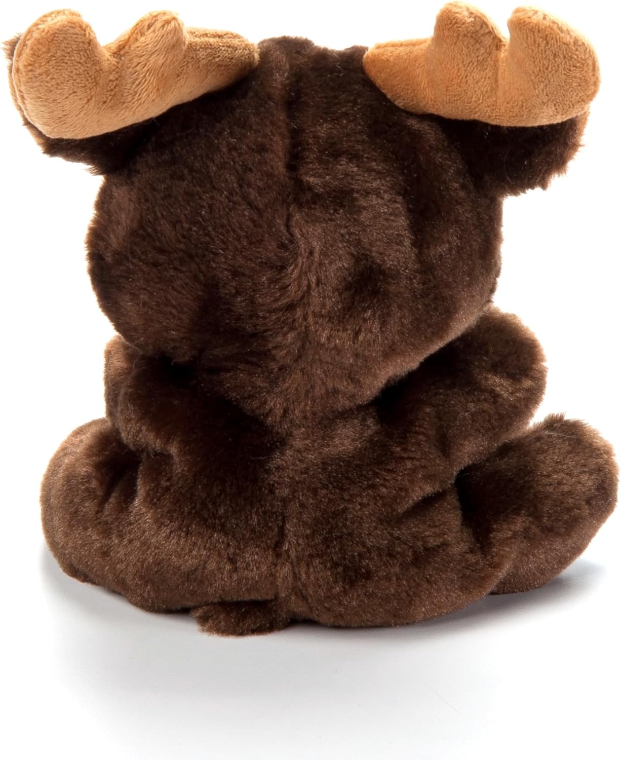 The Petting Zoo Moose Stuffed Animal Plushie, Gifts for Kids, Nuggetz Wildlife Animals, Moose Plush Toy, 6 inches
