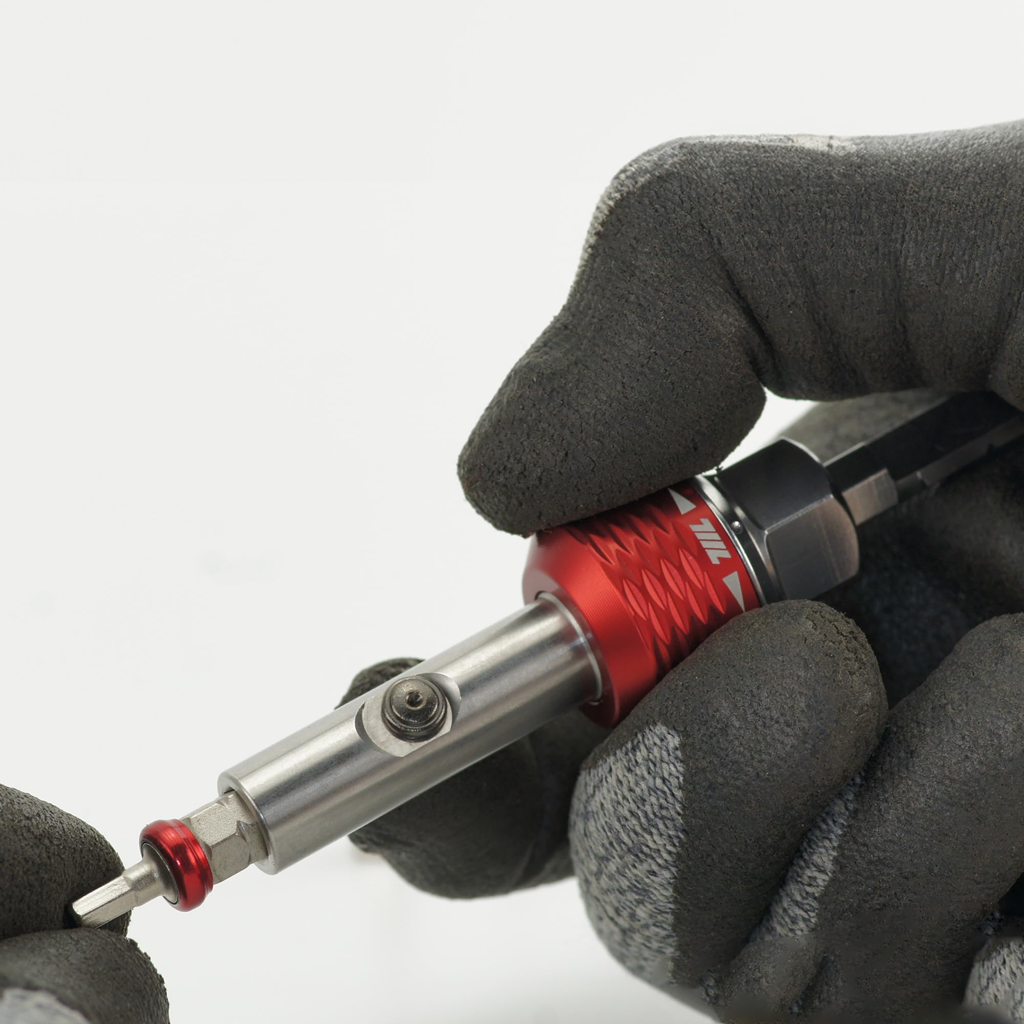 711L Grzechotka z płaskim końcem – kompatybilna z narzędziami wielofunkcyjnymi Leatherman, standardowe uchwyty 1/10.2 cm, gniazdo 14 mm, do dużych obciążeń