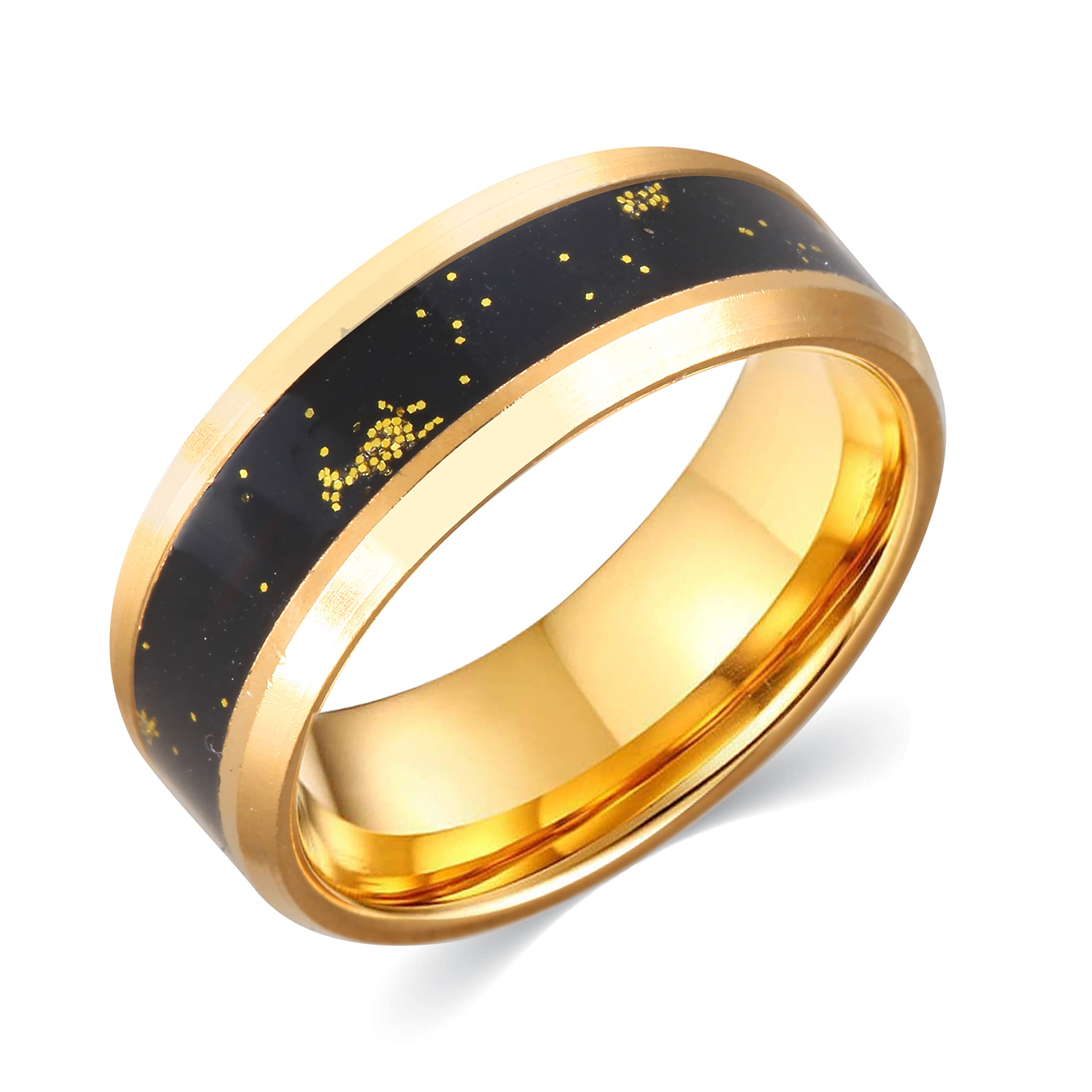 Titanium Stainless Steel Stylish adjustable size proposal Couple band thumb Silver Platinum gold Finger Ring for Men Mens gents unisex Boys Boyfriend MEN RINGS-image-29
