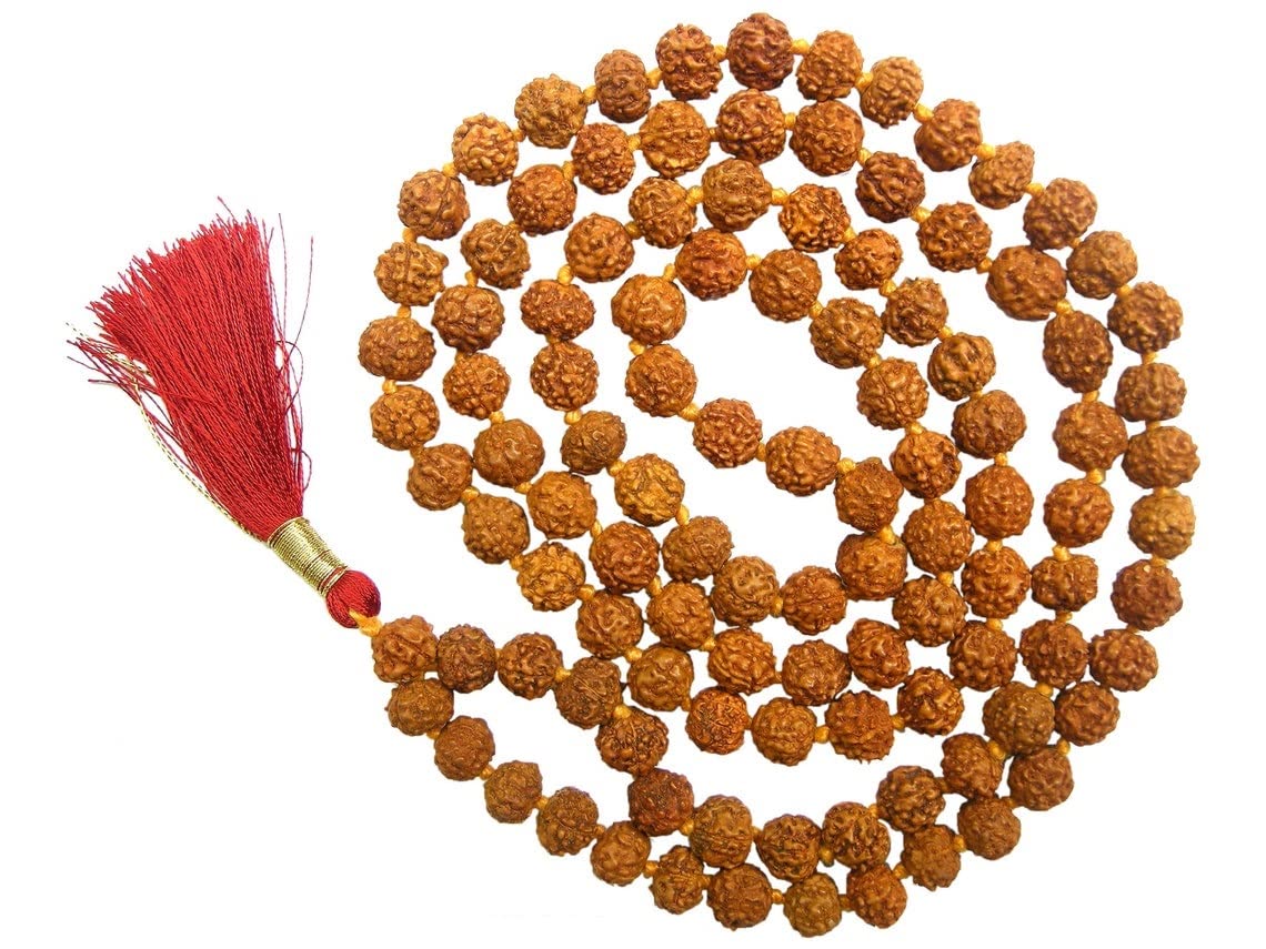 Certified Natural 6 Mukhi Rudraksha Mala, Natural Six 6 Face Rudraksha Mala 108+1 = 109 Beads (B09NQHTCGS) Amazon Price History, Amazon Price Tracker