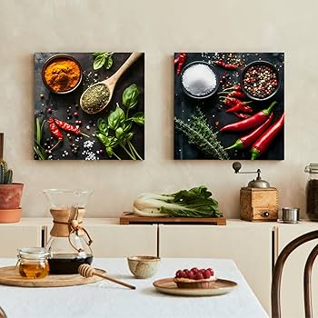 Aromatic Spices Wall Art　ビンテージ　アート Aromatic Spices Wall Art ビンテージ アート Spices Wall Art