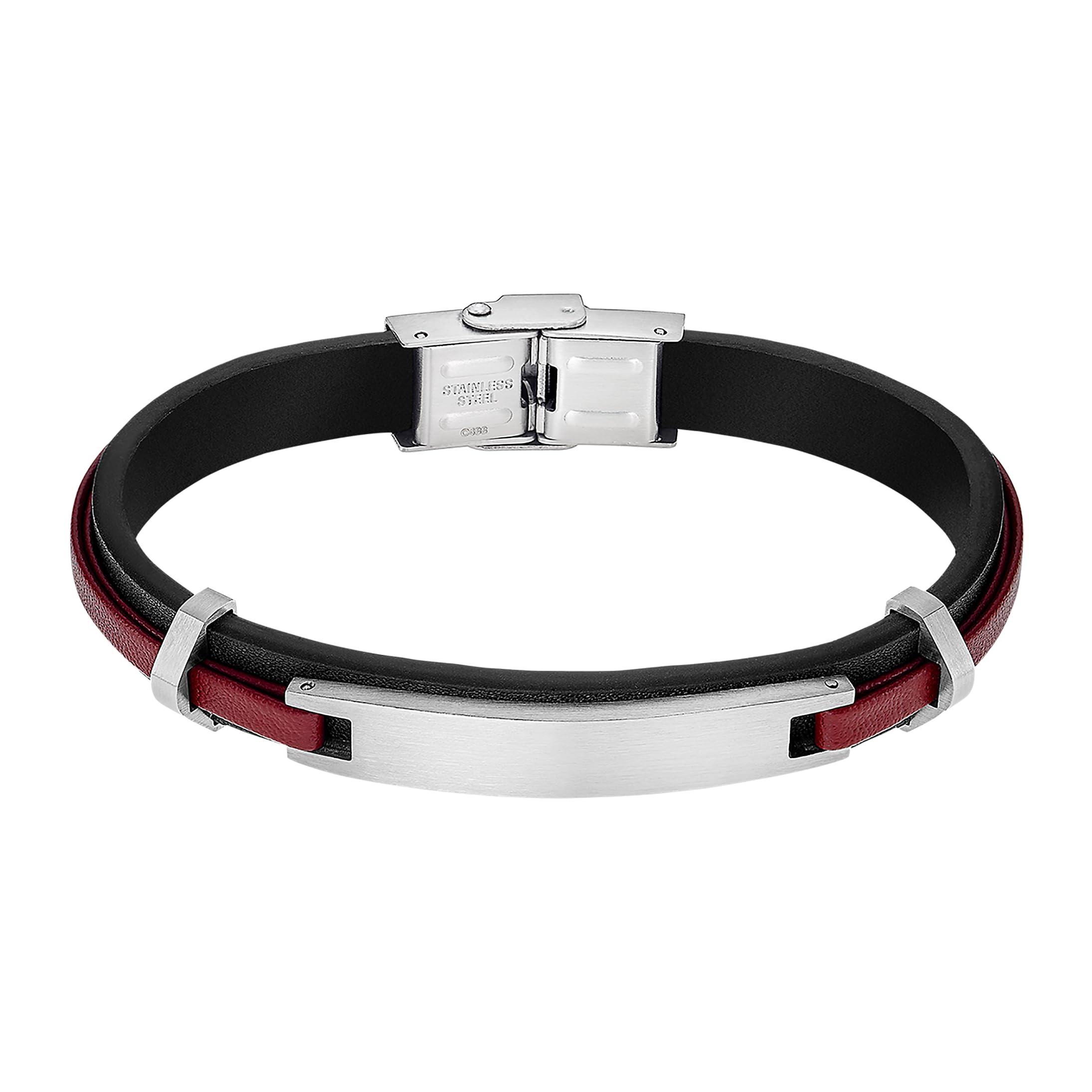 LOTUS STYLE Bracelet LS2400-2/3 Men Basic Stainless Steel 316l 225mm Men