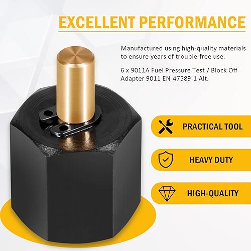 Miniatura 5 de EN-47589 9011 Juego de adaptadores de prueba de presión de combustible/bloqueo para Dodge Ram, GMC/Chevy, GMC de servicio mediano
