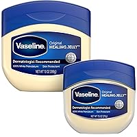 Vista 1 de Vaseline Original Healing Jelly, 2-Size Variety Bundle – #1 Dermatologist Recommended Skin Protectant, Healing Ointment for Beauty & Personal Care
