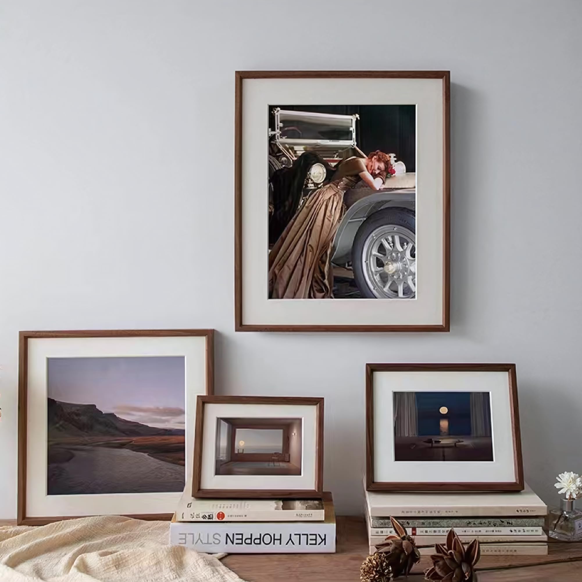 Amazon.com - Hansimon 8K Picture Frame, Handmade Photo Frame