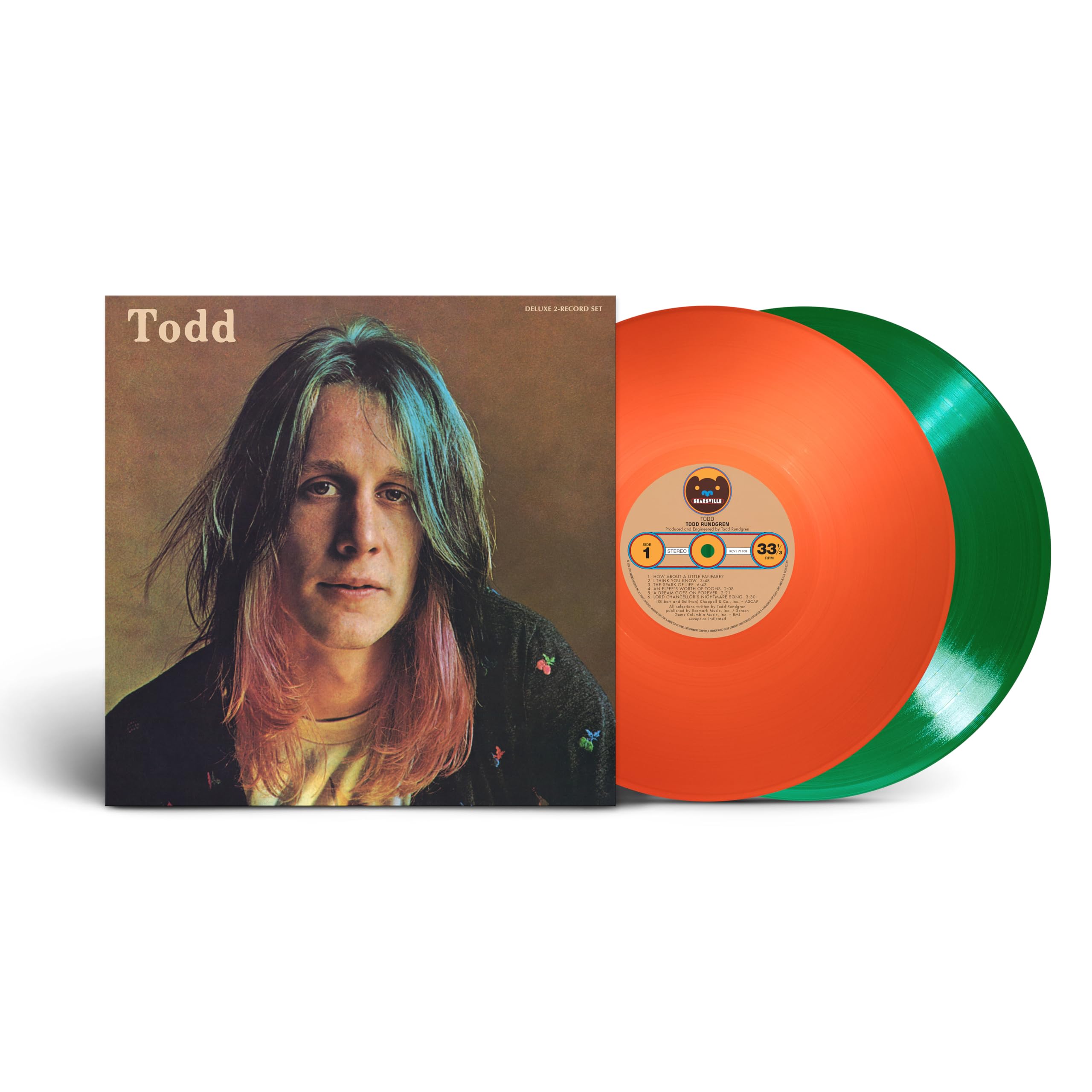 Vinyl Castle Orange/Green Todd ( Vinyl) (Rsd 2024)