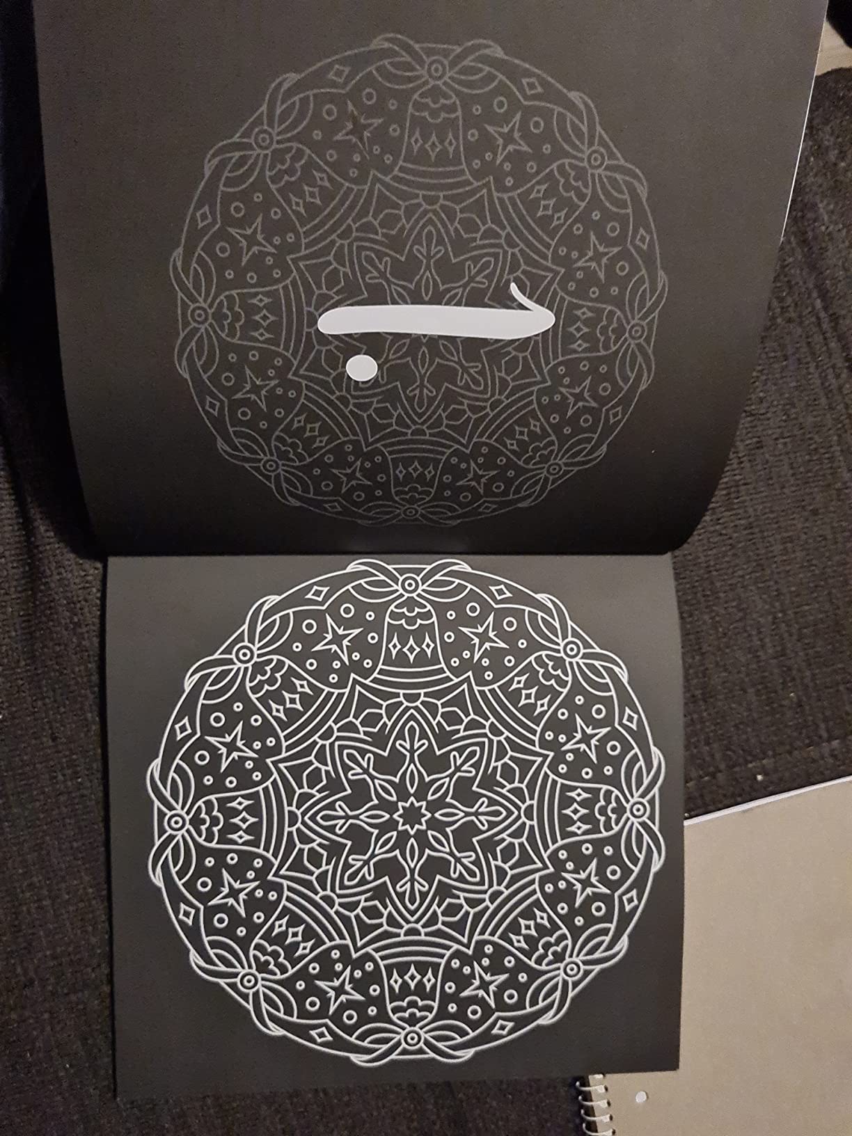 Mandala Adventskalender zum ausmalen: 24 einzigartige, winterliche und