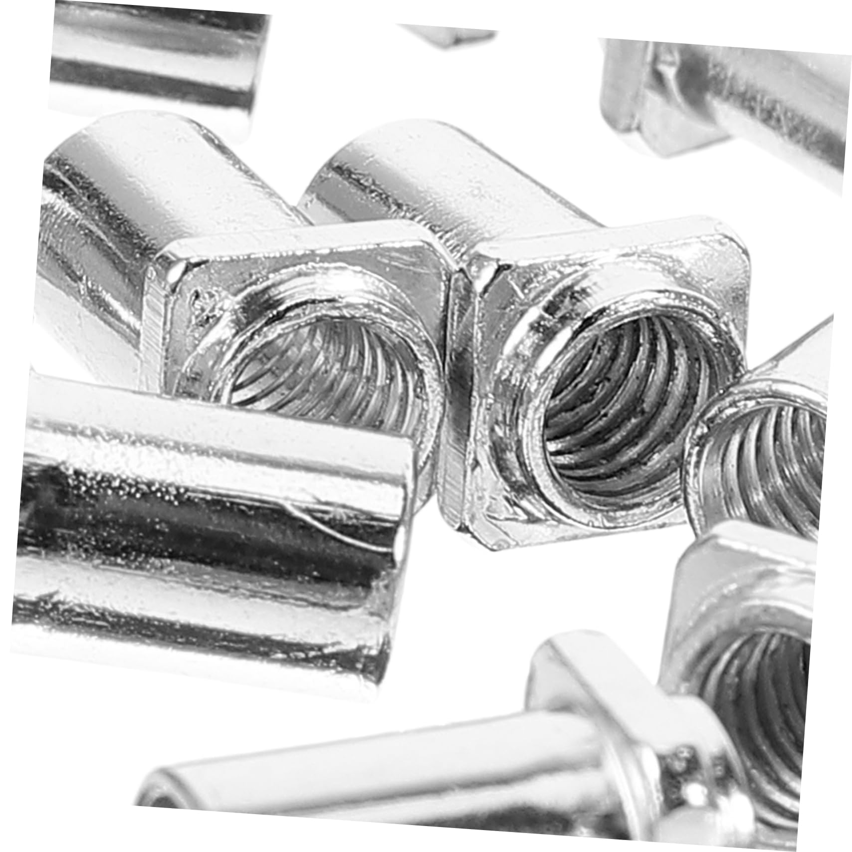 20Pcs Drum Swivel Nuts Replacement for Tom Lug Essential Spare Parts for Electronic and Acoustic Drums Floor Drum Accessories Durable Drum Supply