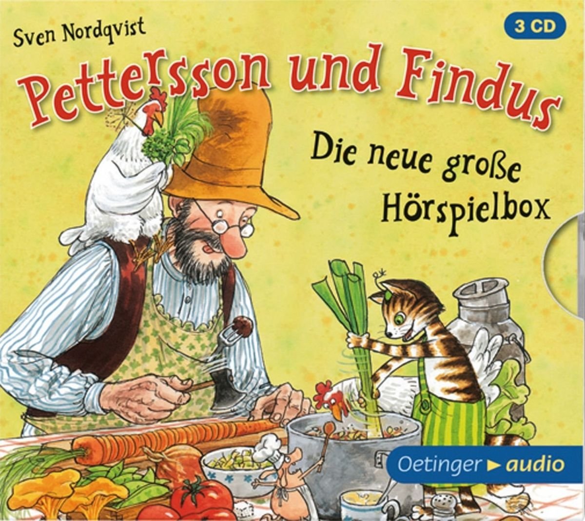 Pettersson und Findus - Die neue große Hörspielbox,3 Audio-CDs: Die neue große Hörspielbox. Enthält die Geschichten: Findus zieht um / Pettersson kriegt Weihnachtsbesuch / Pettersson zeltet