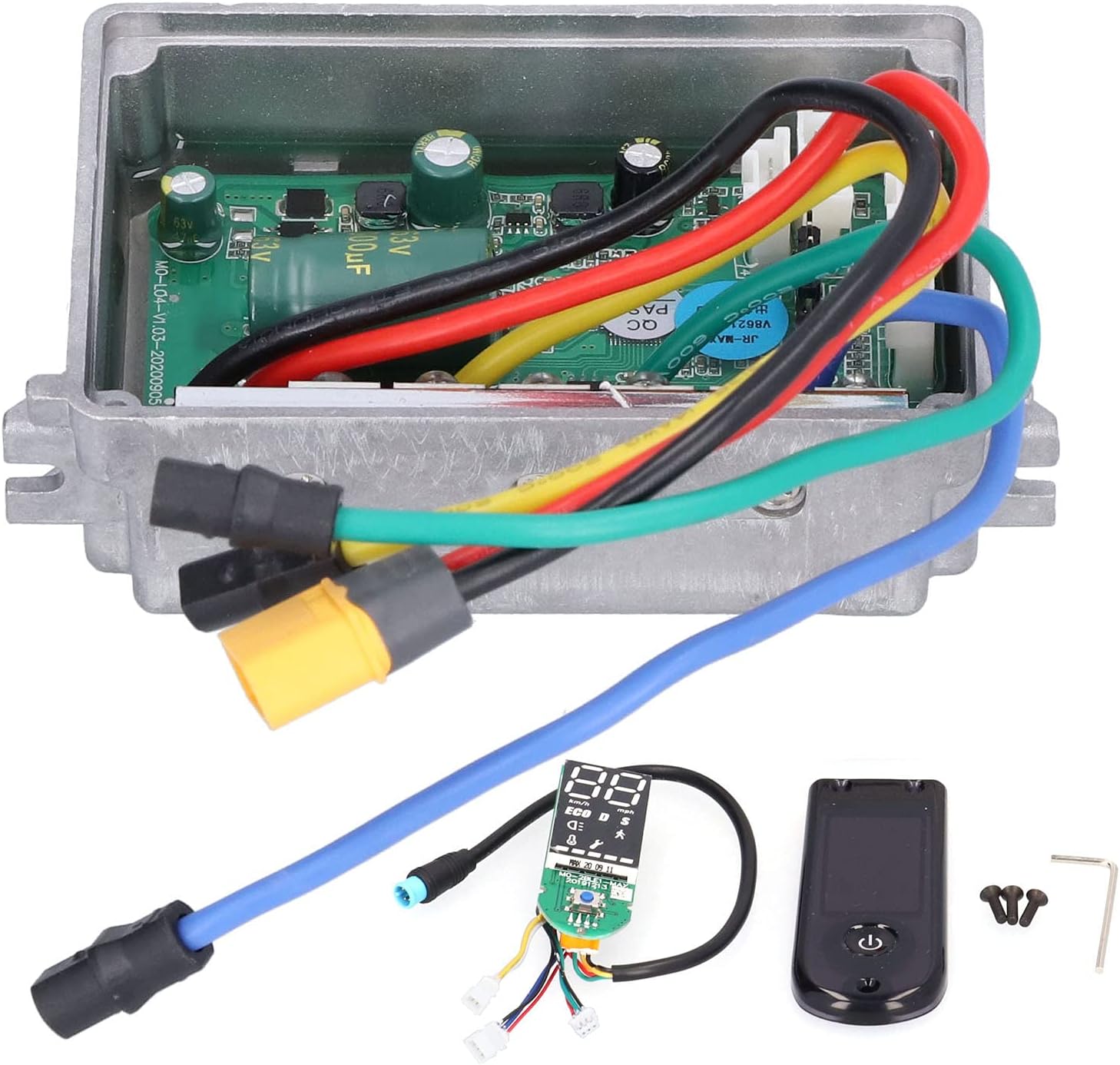 RiToEasysports Electric Skateboard Controller Set Replacement for Ninebot No.9 MAX G30 Electric Scooter Electric Bicycle Modification Accessories