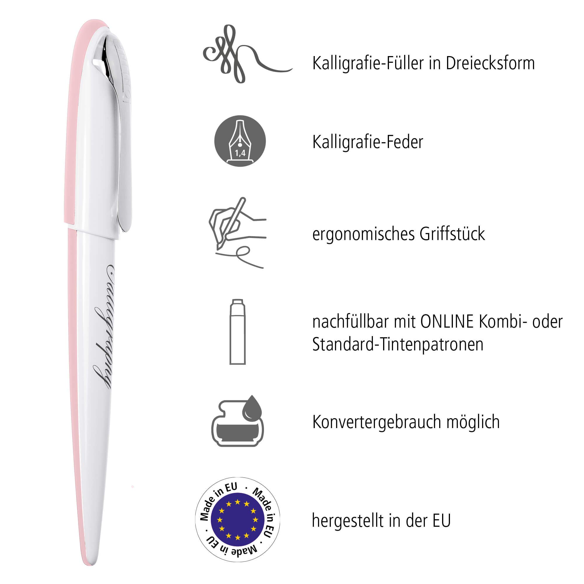 Kalligrafiepen Staedtler metallic etui à 10 kleuren | Etui a 10 stuk Kalligrafiepen Staedtler metallic etui à 10 kleuren | Etui a 10 stuk