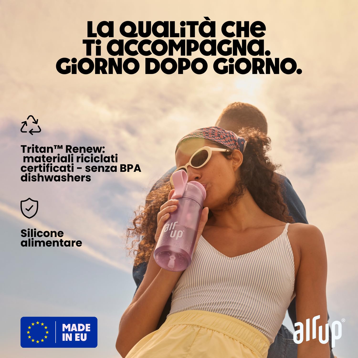 air up® Pods 5 gusti nel set di prova Fantastic Flips | Capsule aromatiche per 25 litri d'acqua con gusto senza zucchero Cola, Anguria, Virgin Mojito, Pesca, Ananas | per bottiglie air up®